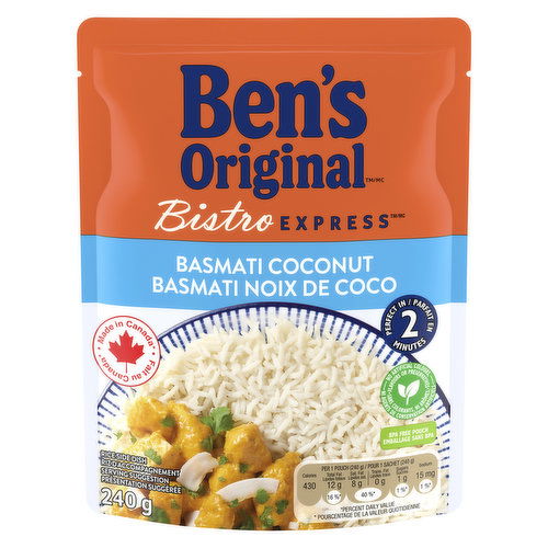 Ben's Original - Basmati Coconut Flavoured Rice Side Dish