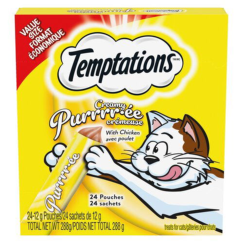 Temptaion - Creamy Puree with Chicken Cat Treats