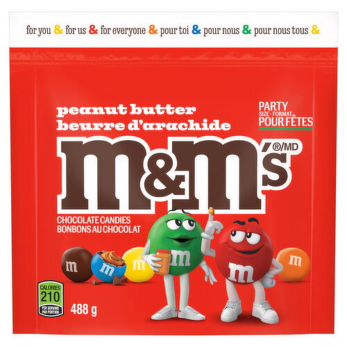 M&M's - Peanut Butter Candies, Party Size