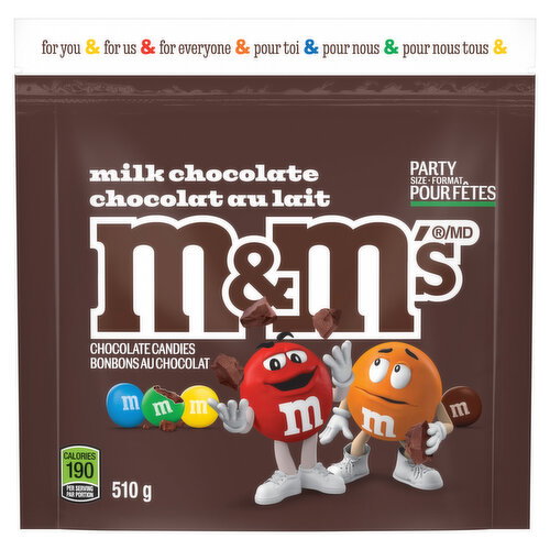 M&M's - Milk Chocolate, Party Size