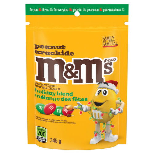 M&M's - Peanut Holiday Blend, Bowl Size