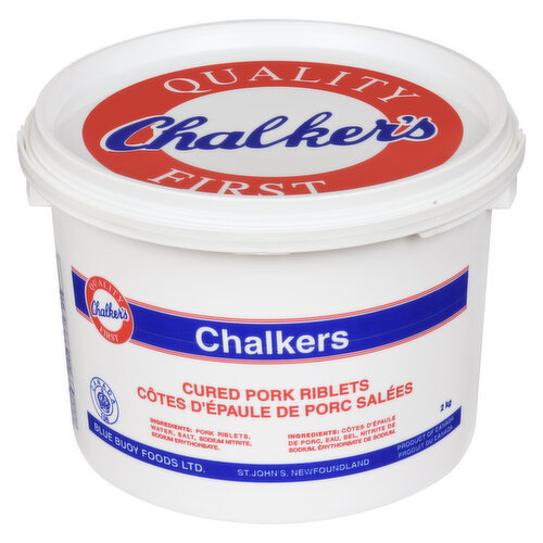 Chalkers - Cured Pork Riblets