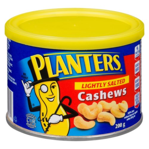 Planters - Cashews Lightly Salted