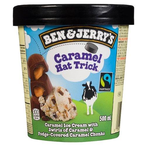 Ben & Jerry's - Caramel Hat Trick