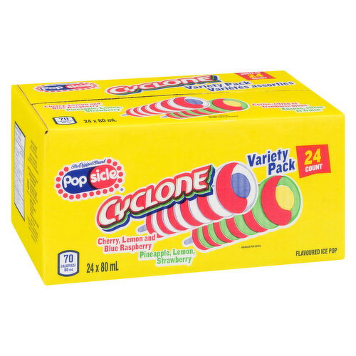 Popsicle - Cyclone Pineapple Blue Raspberry