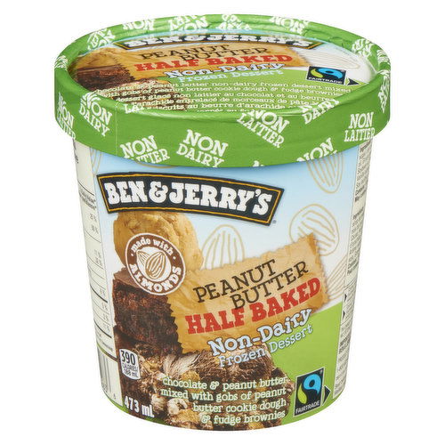 Ben & Jerry's - Peanut Butter Half Baked Non-Dairy