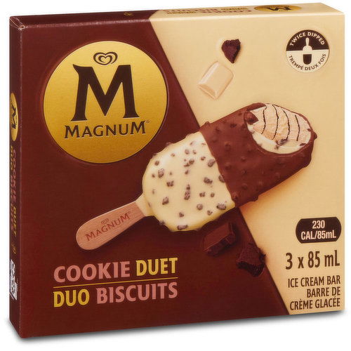 Magnum - Ice Cream Bars, Cookie Duet