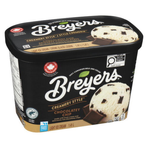 Breyers - Creamery Style Chocolatey Chip Ice Cream