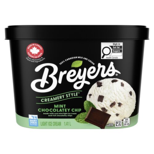 Breyers - Creamy Mint Chocolatey Chips