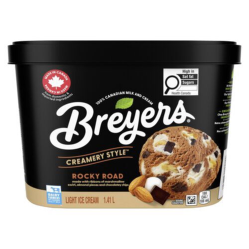 Breyers - Creamy Style Rocky Road Ice-cream