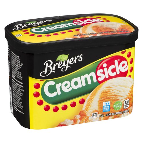 Breyers Light Ice Cream Sherbet Creamsicle Save-On-Foods