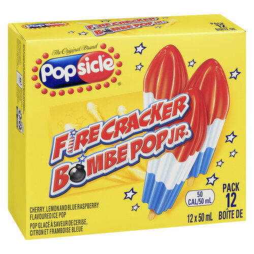 Popsicle - Firecracker Ice Pops Fat Free