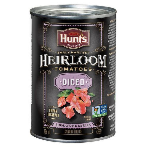 Hunt's - Signature Diced Early Harvest Heirloom Tomatoes