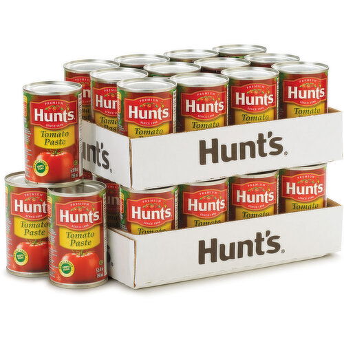 Hunt's - Canned Tomato Paste, Original Pack of 12