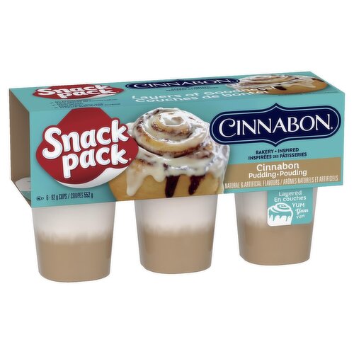 Snack Pack - Cinnabon Pudding