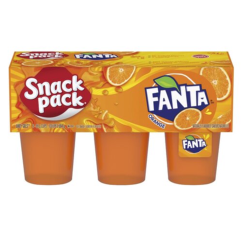 Snack Pack - Juicy Gels Fanta Orange