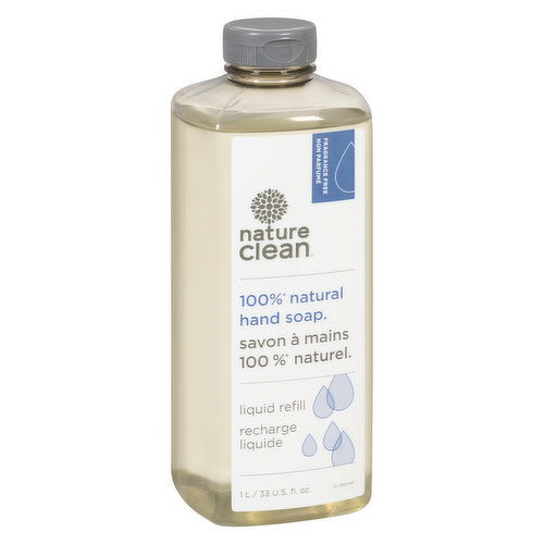 Nature Clean - Liquid Hand Soap - Unscented Refill