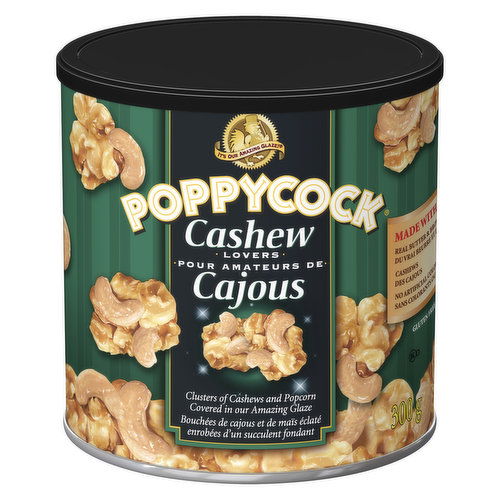 Poppycock - Popcorn - Cashew Lovers