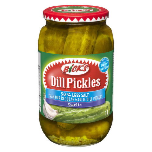 Bick's - Garlic Dill Pickles Reduced Salt