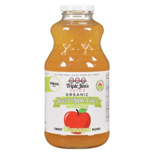 Triple Jim's - Organic Sweet Apple Cider