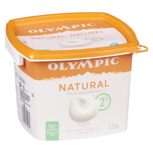 Olympic - Natural Probiotic Yogurt Plain 2% M.F.