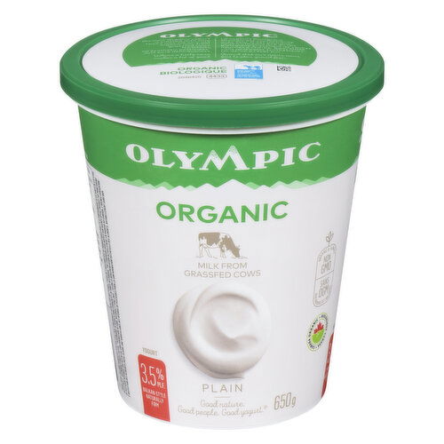 Olympic - Organic Yogurt 3.5% M.F. - Plain