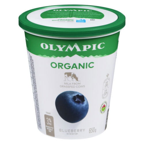 Olympic - Organic Yogurt 2.8% M.F. - Blueberry