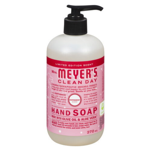 Mrs Meyer's - Hand Soap Peppermint, Limited Edition