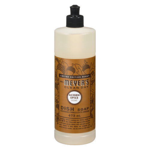 Mrs. Meyer's - Dish Soap - Acorn Spice