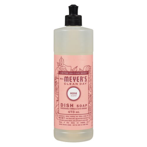 Mrs MEYERS - Dish Soap Rose
