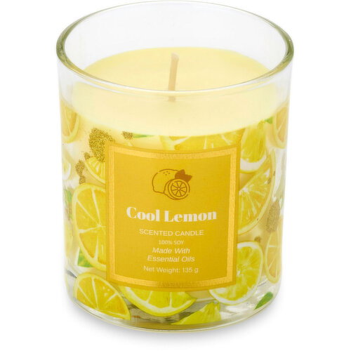 XN - Cool Lemon Scent 135G Candle Jar