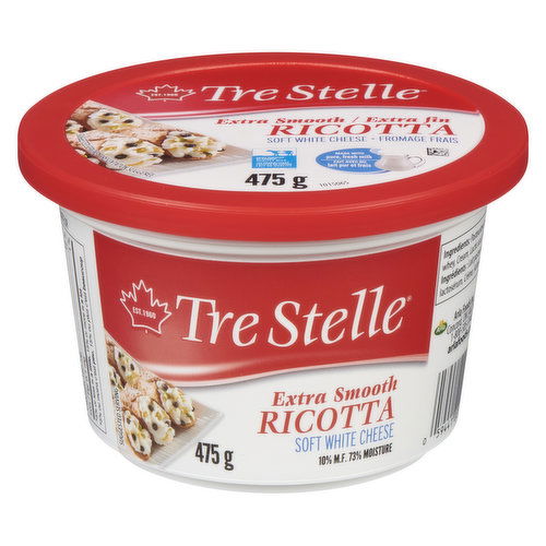 Tre Stelle - Ricotta Cheese Extra Smooth