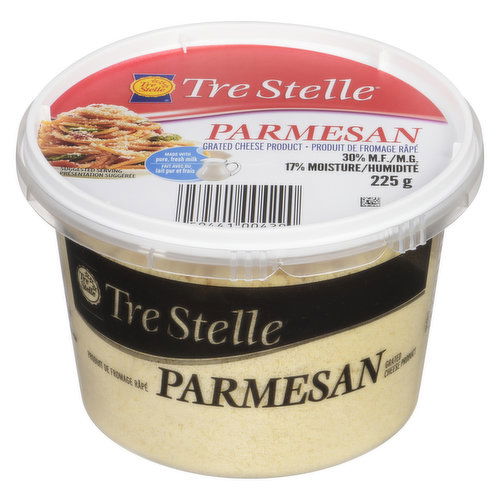 Tre Stelle - Parmesan Grated Cheese