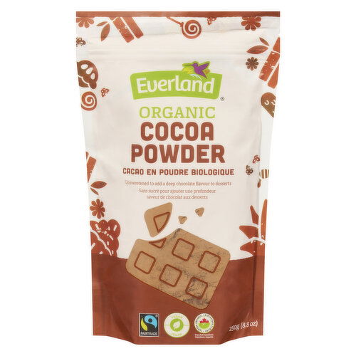 Everland - Unsweetened Cocoa Powder, Organic