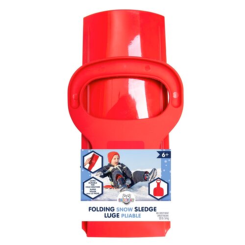 DANAPLAY - Folding Plastic Snow Sledge