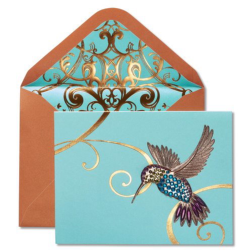 Papyrus - Greeting Card - Hummingbird