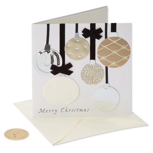 Papyrus - PPY Six Ornaments Christmas Card