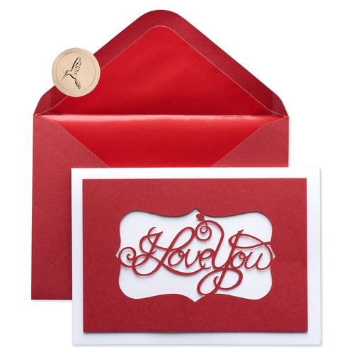 Papyrus - Greeting Card - I Love You Valentine