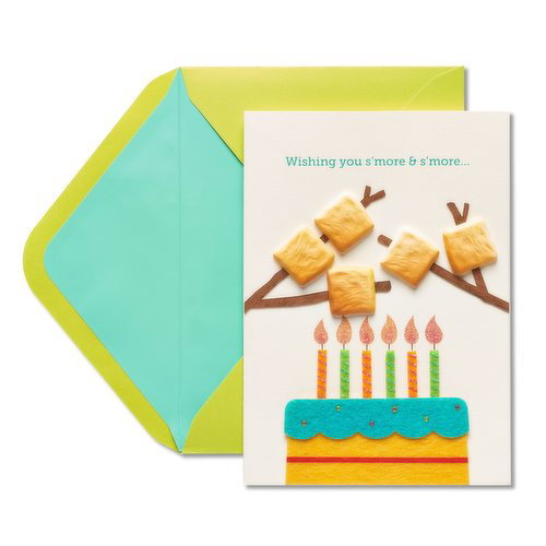 Papyrus - Greeting Card - Wishing You Smore & Smore