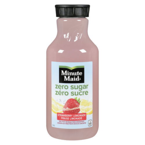 Minute Maid - Zero Sugar Strawberry Lemonade