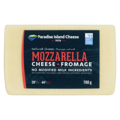 Paradise Island - Mozzarella Cheese