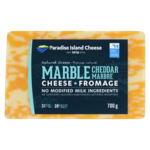 Paradise Island - Marble Cheddar Natural Cheese