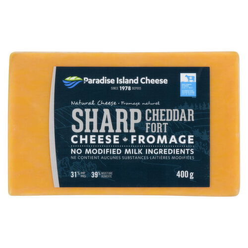 Paradise Island - Sharp Cheddar Natural Cheese