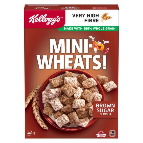 Kellogg's - Mini Wheats Brown Cereal