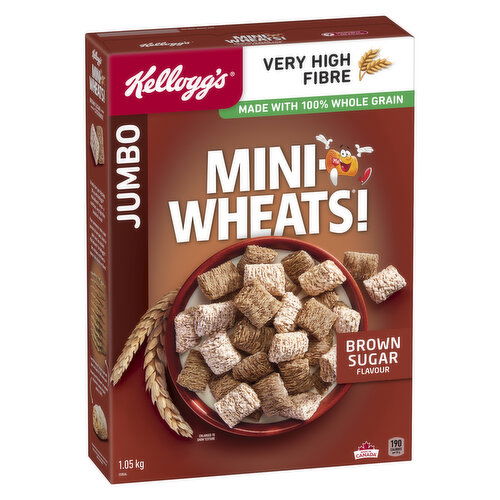 Kelloggs - Mini Wheats Brown Sugar Jumbo