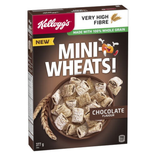 Kellogg's - Mini Wheats Chocolate Cereal