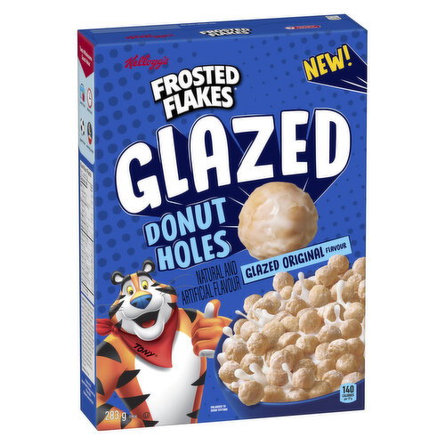 Kellogg's - Frosted Flakes Glazed Donut Holes Cereal