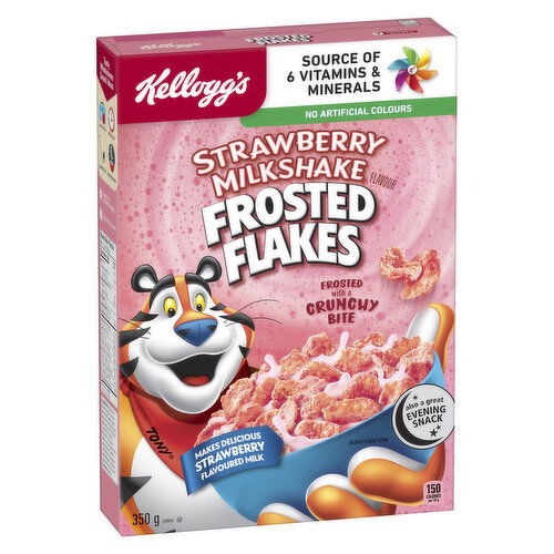 Kelloggs - Frosted Flakes Strawberry Milkshake