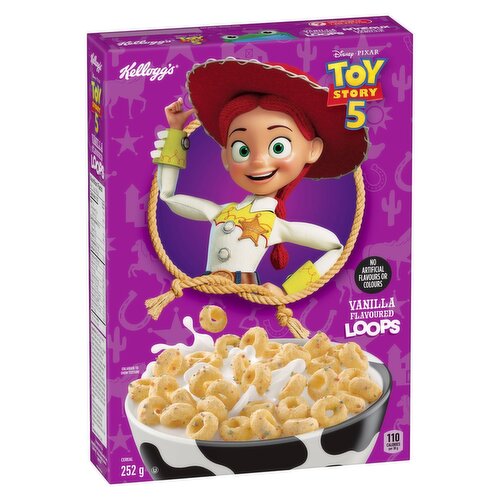 Kellogg's - Toy Story 5 Vanilla Loops Cereal