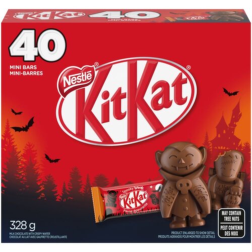 Nestle - KitKat Mini Bars, Assorted Scary Friends Shape Chocolates